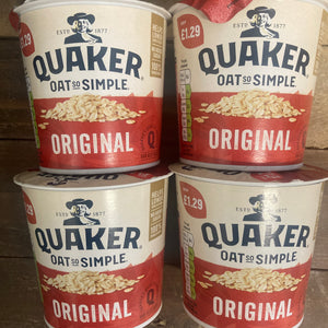 Quaker Oat So Simple Original Pots