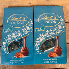 2x Lindt Lindor Salted Caramel Truffles
