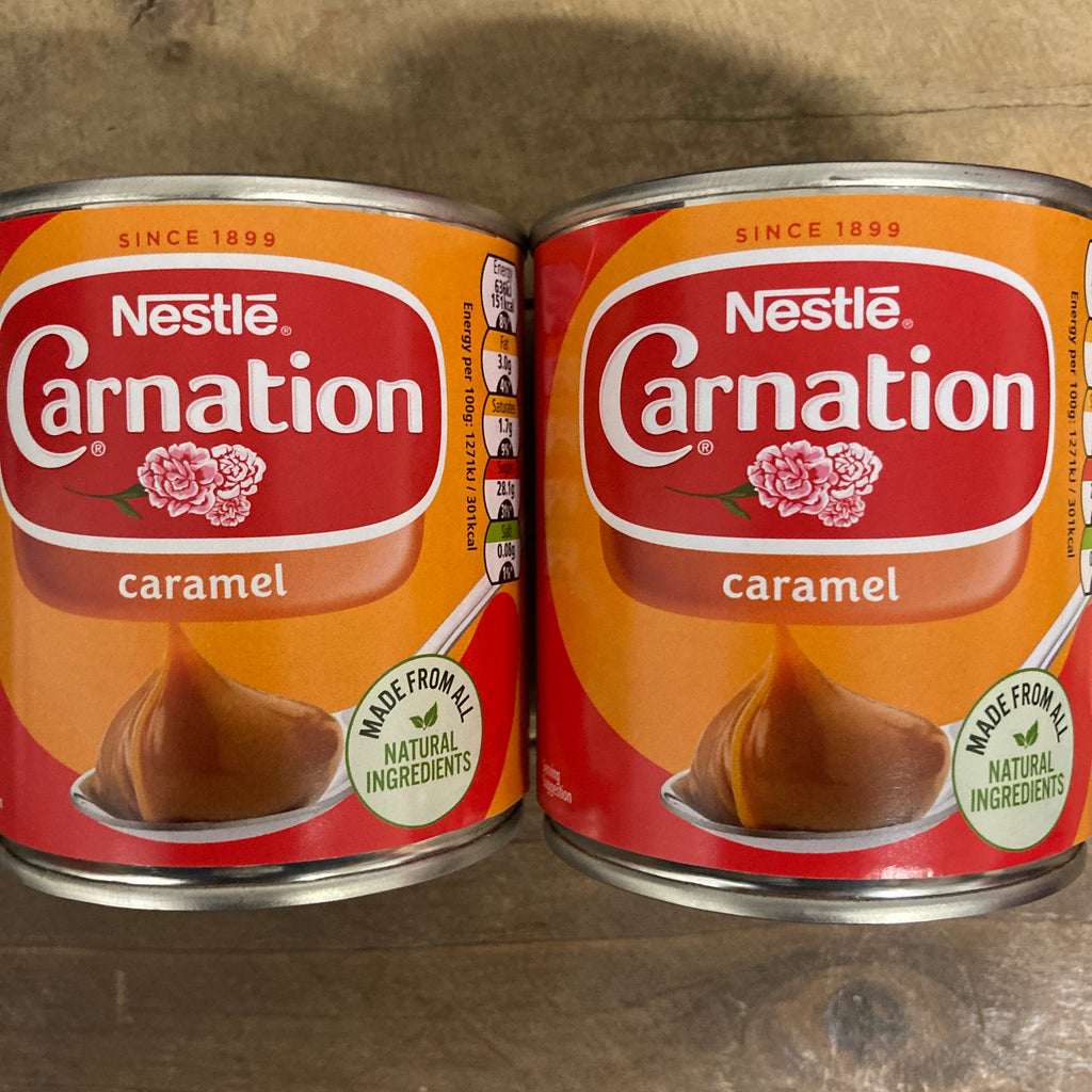 2x Carnation Caramel Dessert Filling Tins (2x397g) & Low Price Foods Ltd
