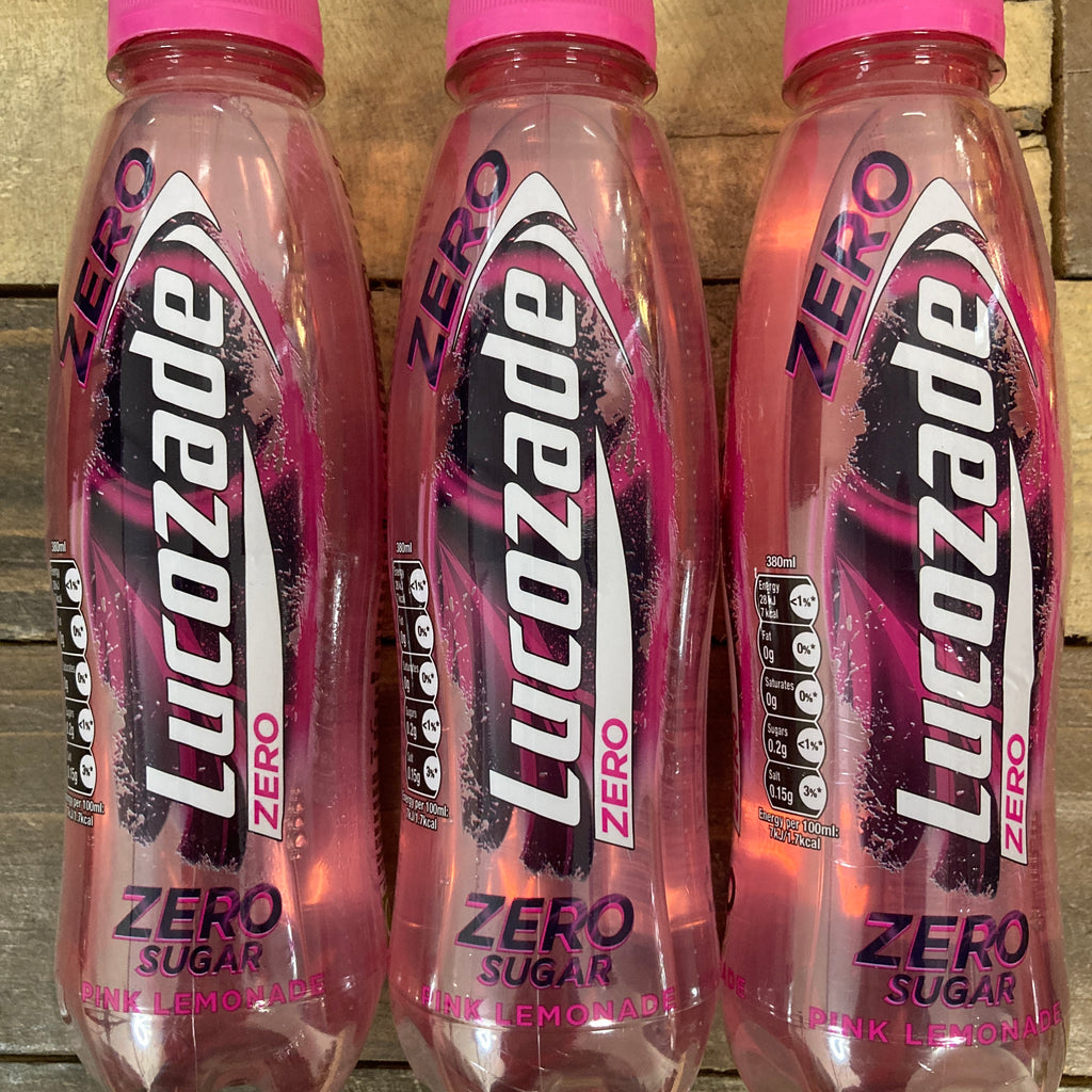Lucozade Sport Zero Sugar Pink Lemonade 500ml – Kennedys Of Rea