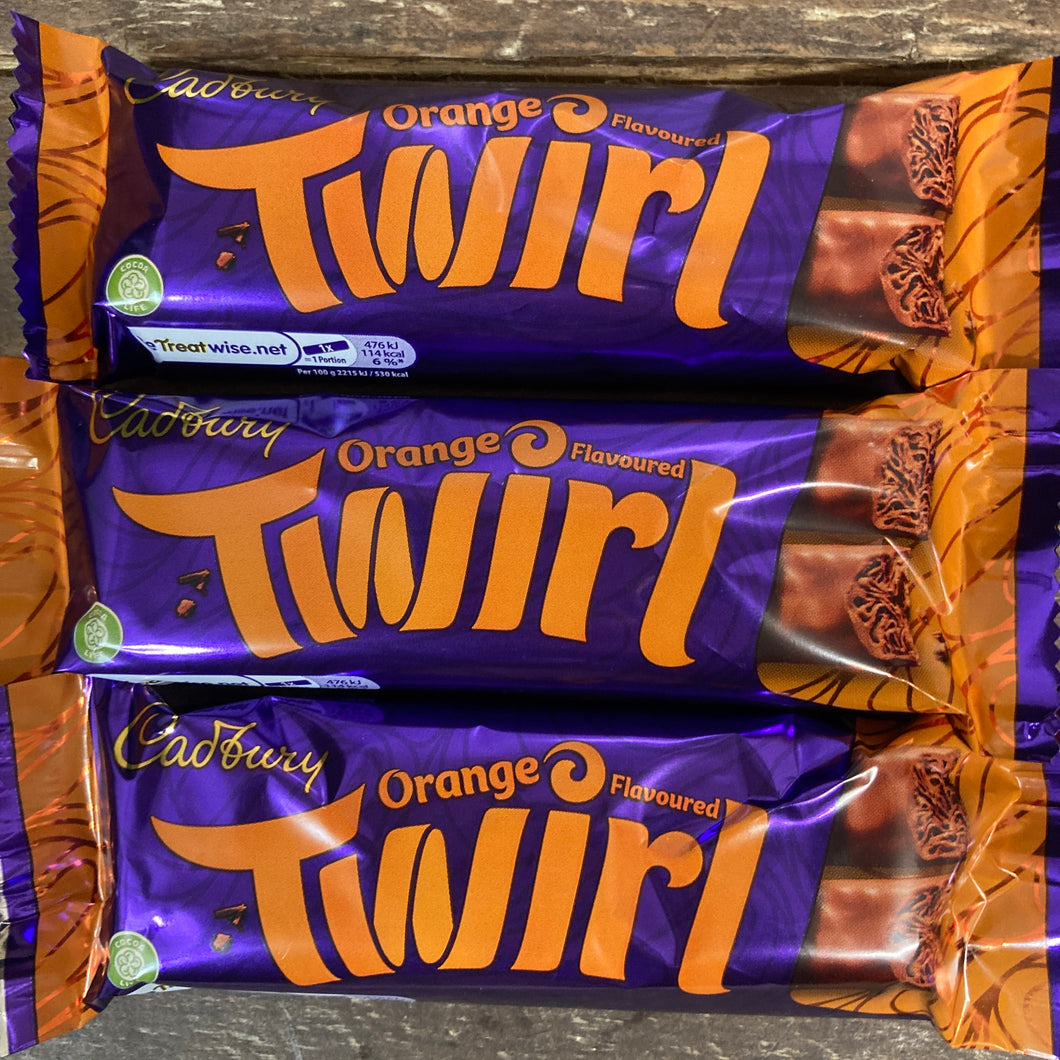 Cadbury Twirl Orange Chocolate