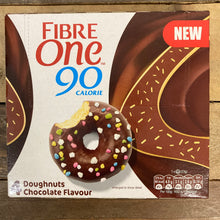 12x Fibre One 90 Calorie Chocolate Flavour Doughnuts (3 Packs of 4x23g)