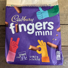 Cadbury Mini Fingers Chocolate Biscuits Snack Packs