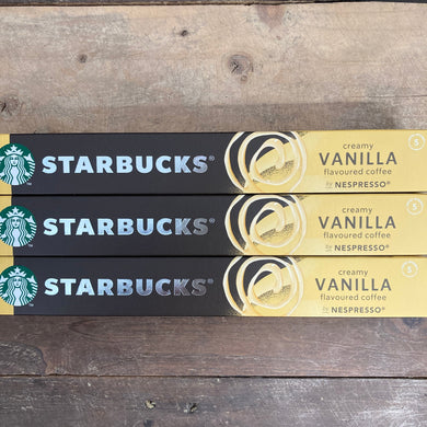 Starbucks Creamy Vanilla Flavoured Nespresso Coffee Pods