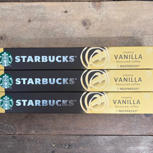 Starbucks Creamy Vanilla Flavoured Nespresso Coffee Pods