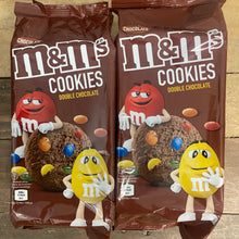 M&Ms Double Chocolate Cookies