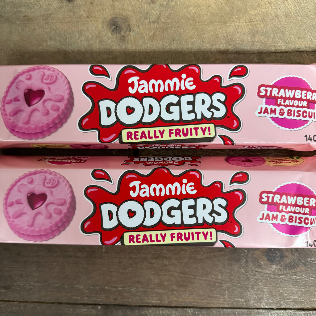 3x Jammie Dodgers Strawberry Flavour Jam Biscuit Packs 3x140g Low 3x-jammie-dodgers-strawberry-flavour-jam-biscuit-packs-3x140g-low