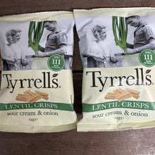 Tyrrell's Lentil Crisps Sour Cream & Onion