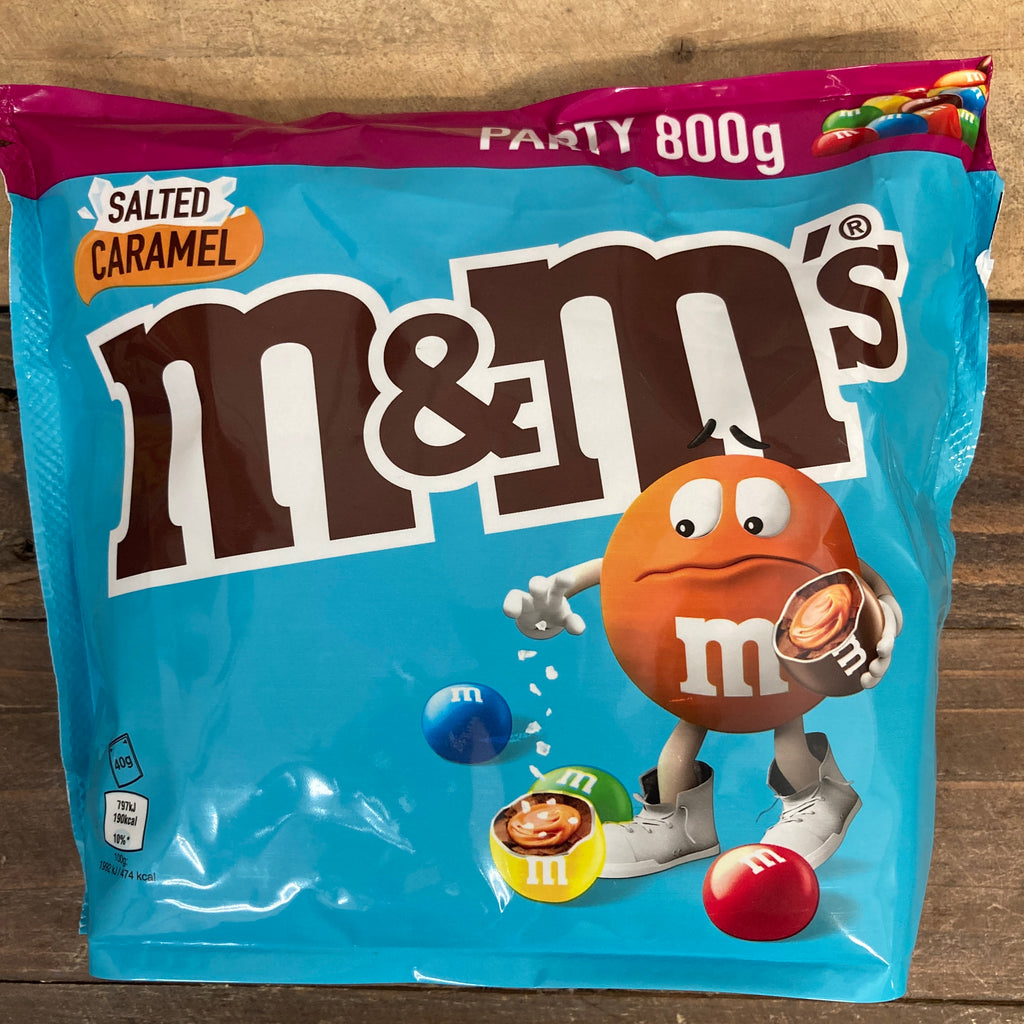 800g M&Ms Salted Caramel & Milk Chocolate (800g Party Bag) & Low Price ...