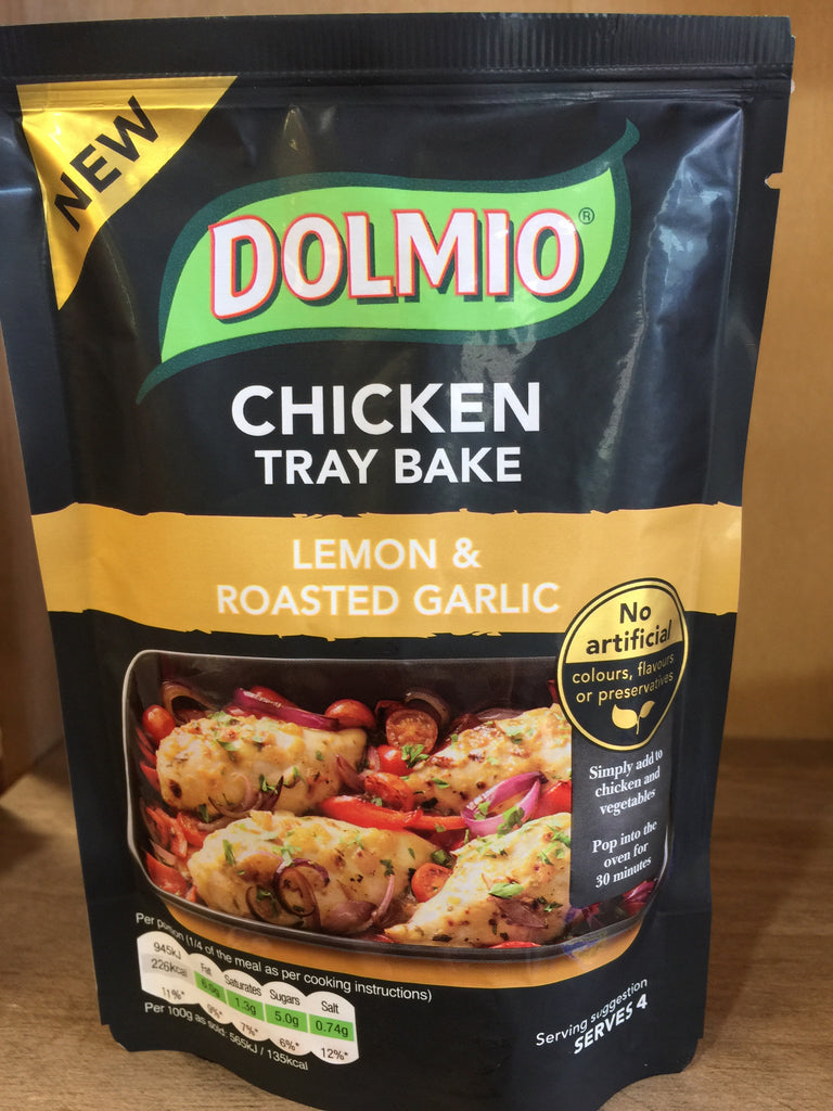 Dolmio Chicken Tray Bake Lemon & Roasted Garlic 150g & Low Price Foods Ltd