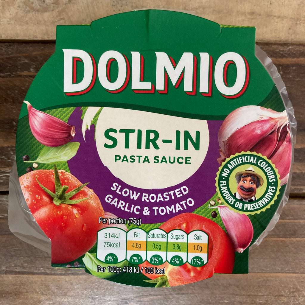 2x Dolmio Stir In Slow Roasted Garlic & Tomato Pasta Sauces (2x150g