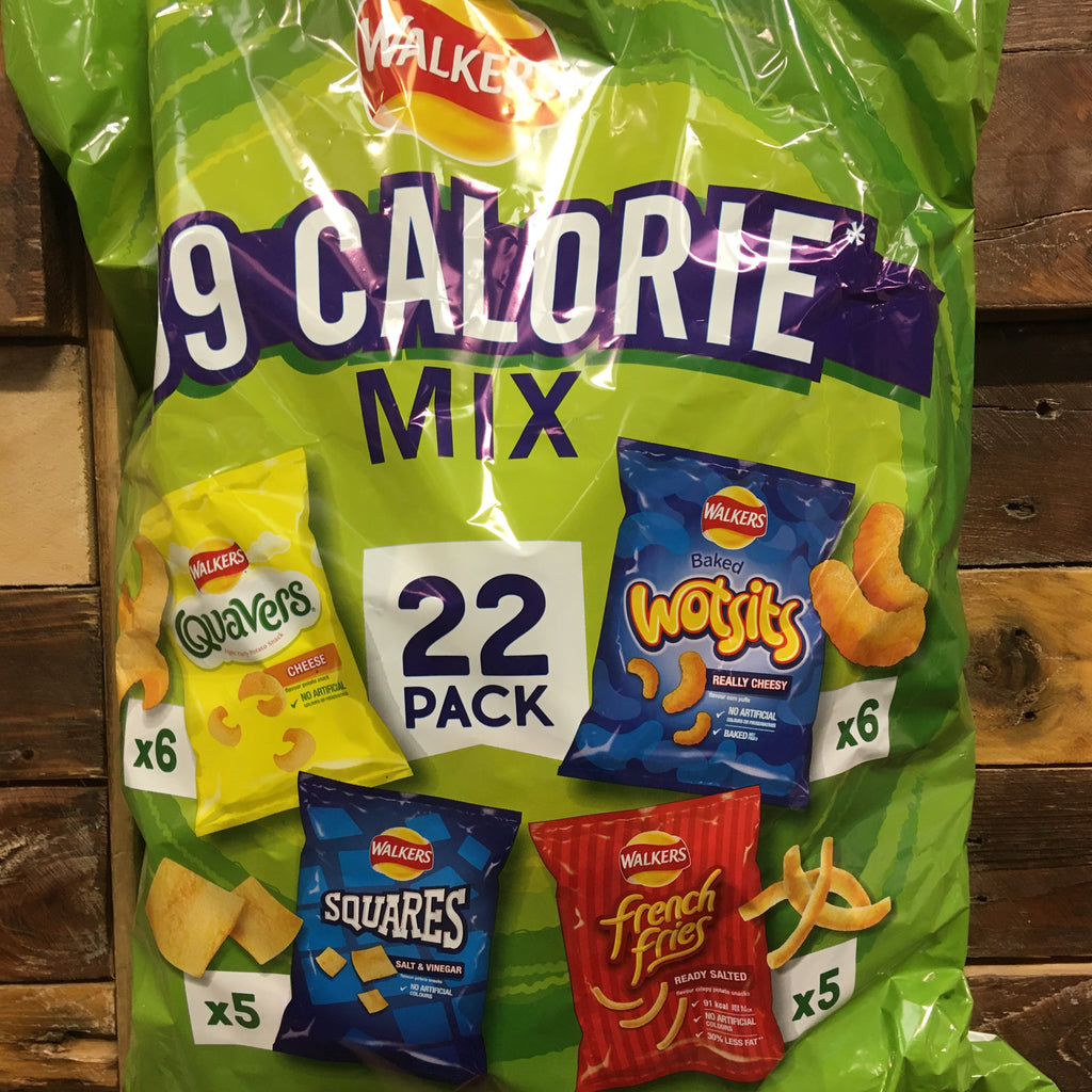 22x Walkers 99 Calorie Mix Snack Packs & Low Price Foods Ltd