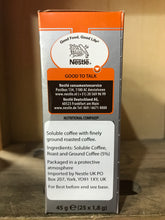 Nescafe Azera Espresso Sticks 45g x 25