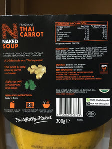 3x Naked Soup Fragrant Thai Carrot (3x300g)