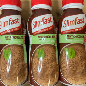 6x SlimFast High Protein Mint Chocolate Shakes (6x325ml)