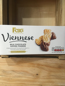 Fox's Viennese Milk Chocolate Dipped Fingers 105g