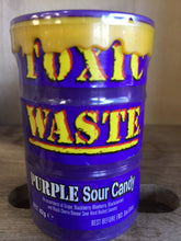 4x Toxic Waste Purple Sour Candy Tubs (4x42g)