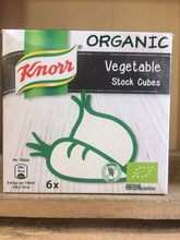 Knorr Organic Vegetable Stock Cubes 6x11g