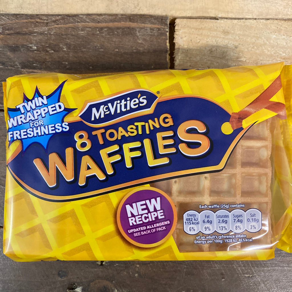 24x Mcvities Toasting Waffles (2 Packs of 12) & Low Price Foods Ltd