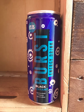 Burst Energy Drink Blackcurrant 330ml