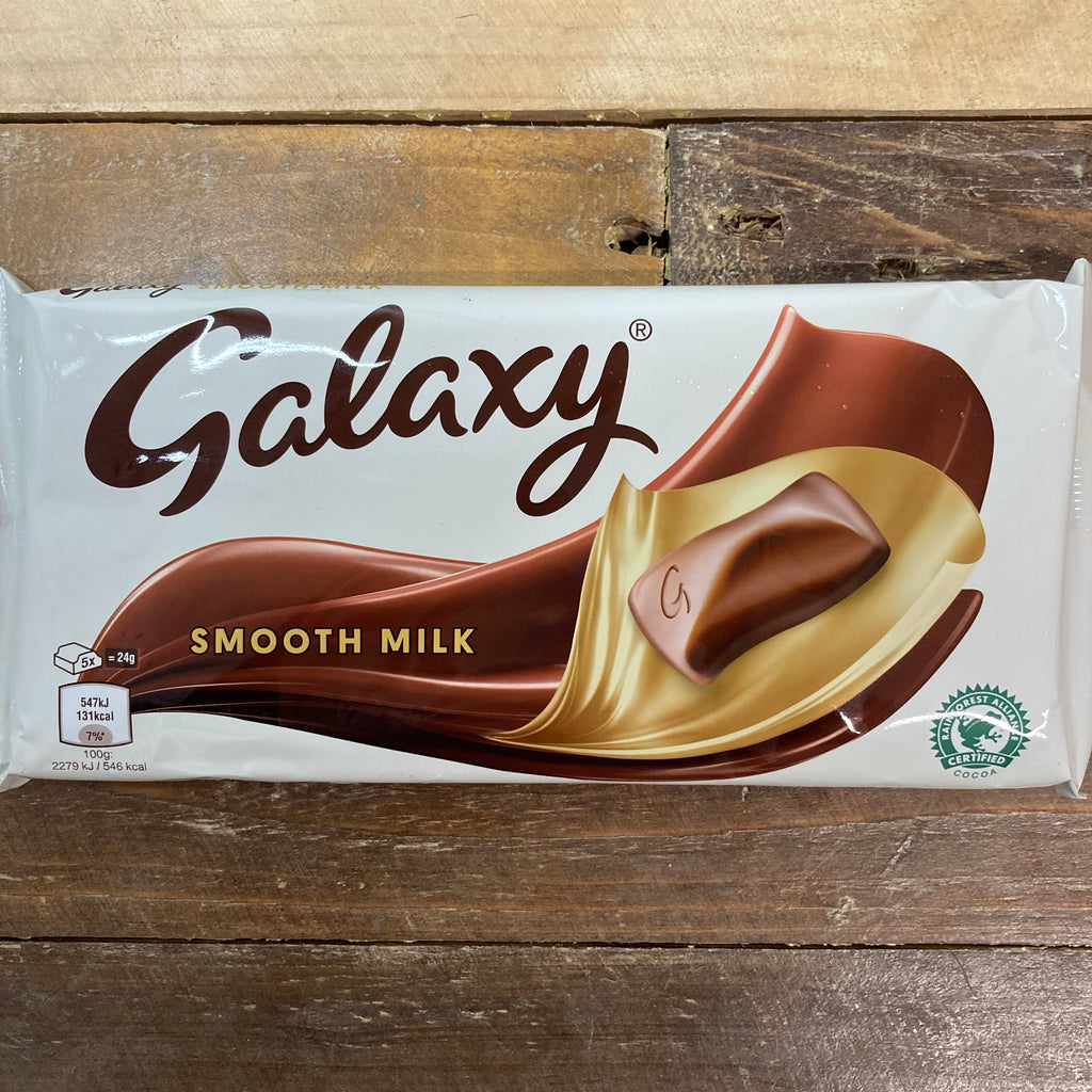 Galaxy Smooth Milk Chocolate Bar 200g And Low Price Foods Ltd