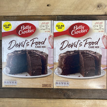 2x Betty Crocker Devil’s Food Cake Mixes (2x425g)