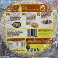 16x Old El Paso Super Soft Whole Wheat Tortillas (2 Packs of 8 Wraps)