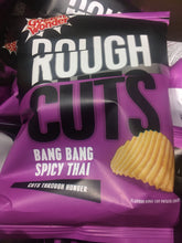 12x Golden Wonder Rough Cuts Bang Bang Spicy Thai Flavour Ridged Crisps (12x47.5g)