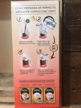 20x Nescafe Cappuccino Light Sachets (2 Packs of 10 Sachets)
