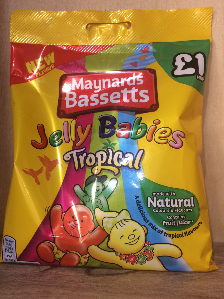 Maynards Bassetts Jelly Babies Tropical 165g Low Price Foods Ltd