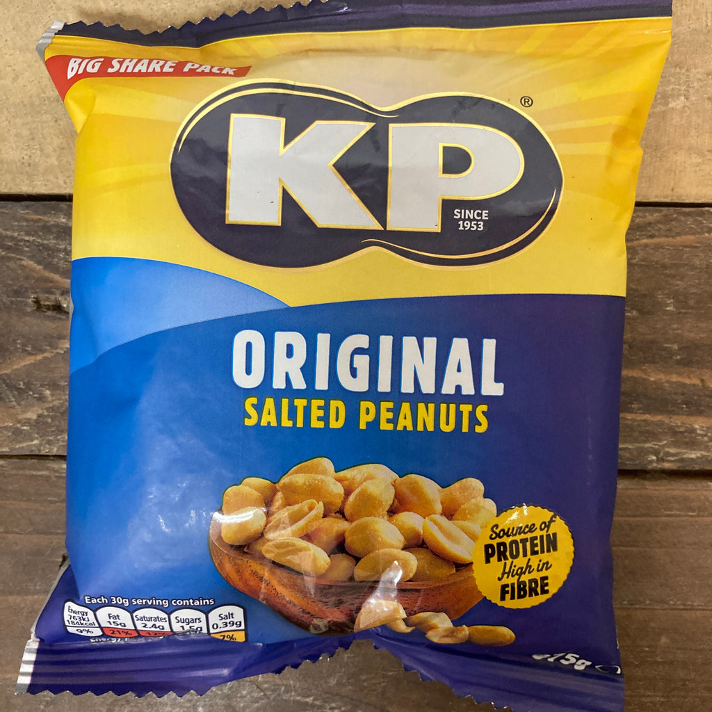 2x KP Original Salted Peanuts Big Share Packs (2x375g) & Low Price