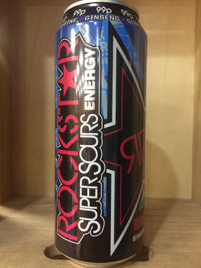 Rockstar Super Sours Bubbleburst Energy Drink 500ml