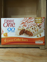 12x Fibre One Carrot Cake Bars (3 Packs of 4 Bars)
