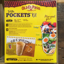 Old El Paso Mexican Tortilla Pockets Kit 375g