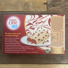 12x Fibre One Red Velvet Cake Bars (3 Packs of 4 Bars)