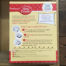 2x Betty Crocker Chocolate Fudge Brownie Mixes (2x415g)