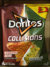 10x Doritos Collisions Habanero Chilli & Guacamole (10x75g)