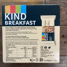 12x KIND Whole Grains Almond Butter Bars (3 Packs of 4 Bars)