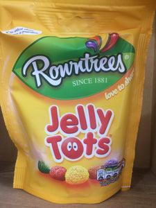 3x Rowntrees Jelly Tots Sharing Pouch Bags (3x150g)