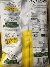 12x Tyrrells Mature Cheddar & Chive Hand Cooked English Crisps (12x40g)