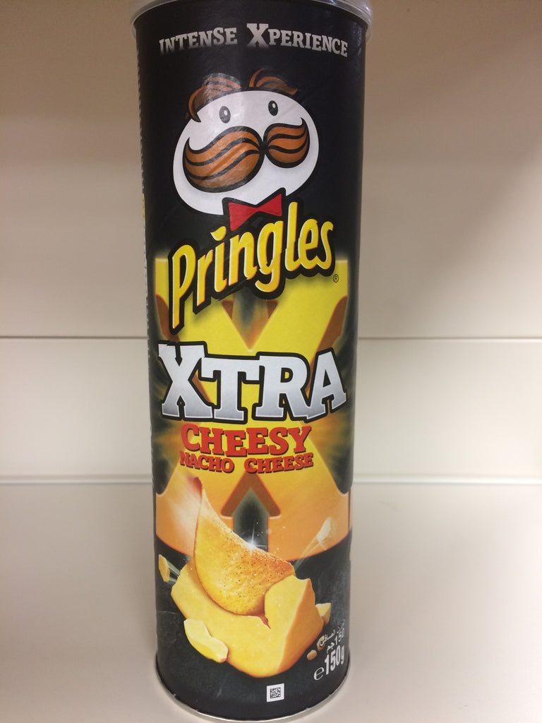 Pringles Xtra Cheesy Nacho Cheese Chips 150g & Low Price Foods Ltd