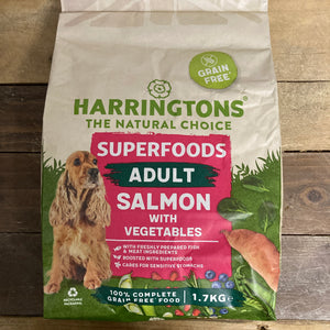 Harringtons Superfoods Adult Salmon with Vegetables Dog Food