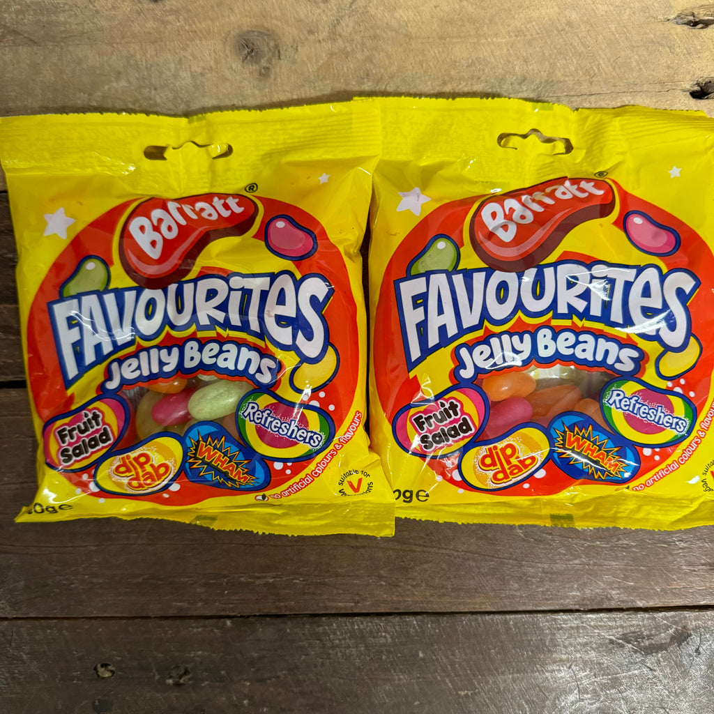 3x Barratt Favourites Jelly Beans Bags (3x150g) & Low Price Foods Ltd