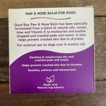 2x Good Boy Dogsbody Moisturising Paw & Nose Balm Tubs (2x60g)