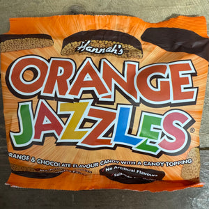 3x Hannah's Orange Jazzles Bags (3x140g