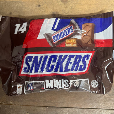 14x Snickers Minis (1x14 Pack)