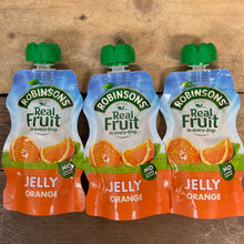 8x Mixed Robinsons Jelly Pouches (4x Orange + 4x Apple & Blackcurrant x80g)