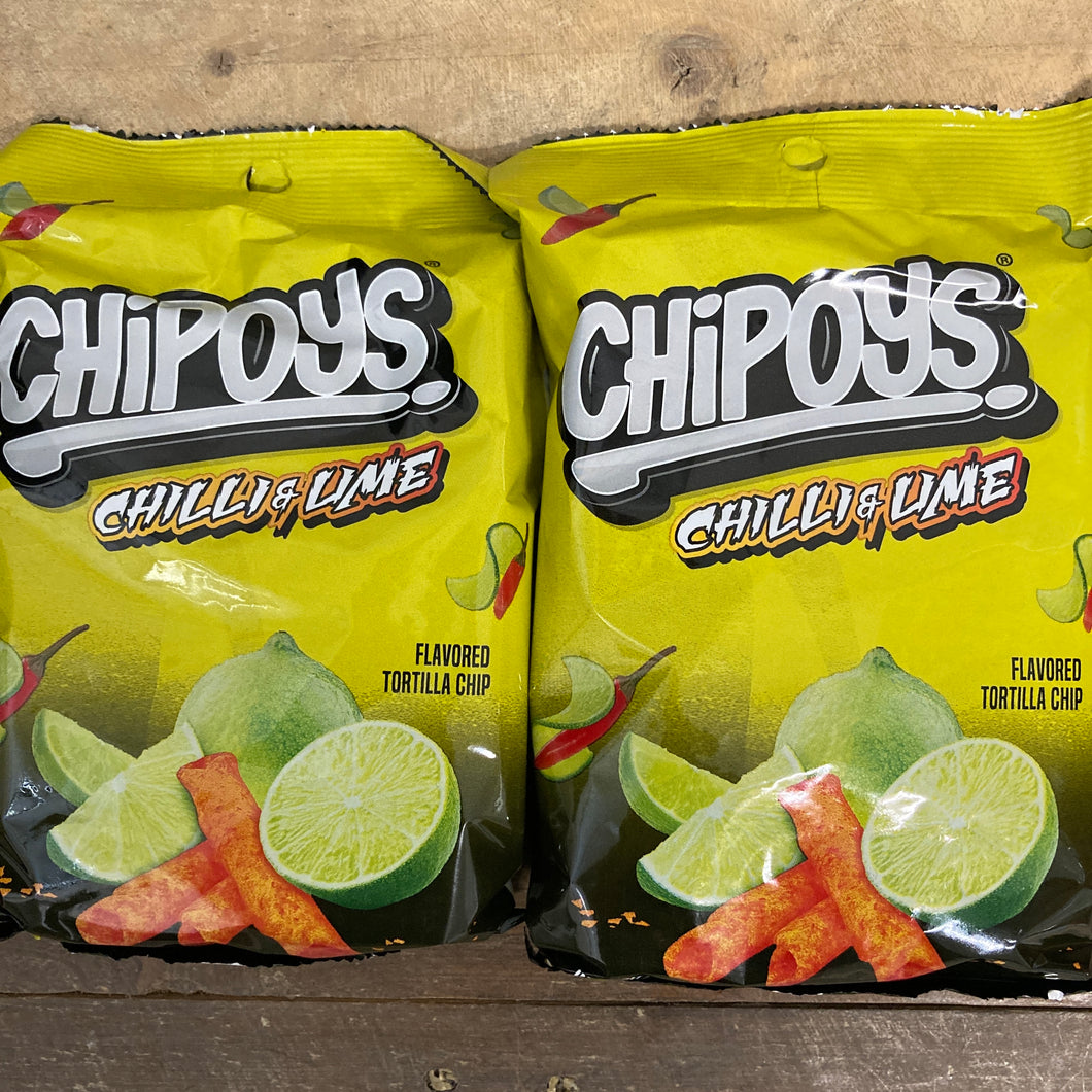 Chipoys Chilli & Lime Flavoured Tortilla Chips