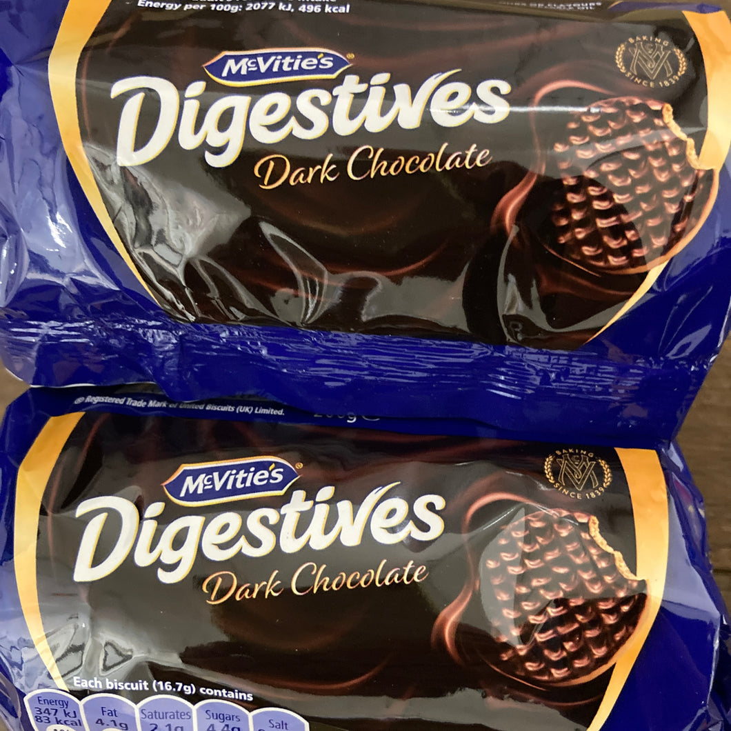 Mcvities Dark Chocolate Digestive Biscuits