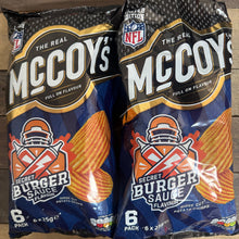 12x McCoy's Secret Burger Sauce Crisps Bags (2 Packs of 6x25g)